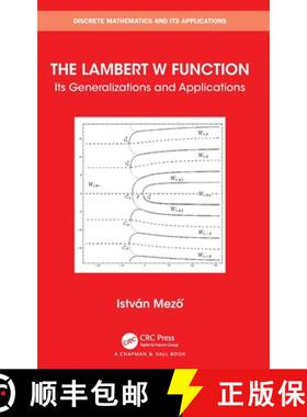 【3-4周达】The Lambert W Function: Its Generalizations and Applications [9780367766832]
