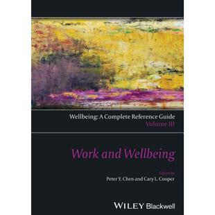 Wiley心理学 4周达 Reference Complete Wellbeing Guide 9781118608364 Work Vol And