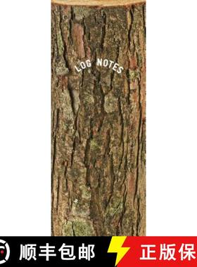 【3-4周达】Log Notes: (Stocking Stuffer, Nature Lover's Gift, Father's Day Gift) [9781452176765]