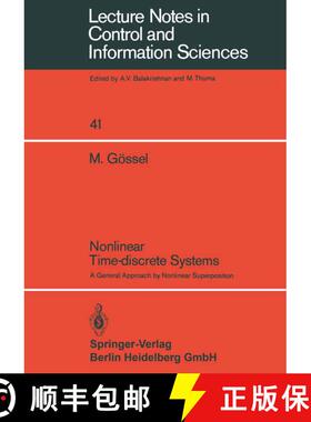 【3-4周达】Nonlinear Time-discrete Systems: A General Approach by Nonlinear Superposition [9783540119142]