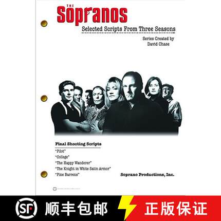 【3-4周达】The Sopranos (Sm): Selected Scripts from Three Seasons [9780446679824]