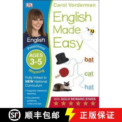 【3-4周达】English Made Easy: Rhyming, Ages 3-5 (Preschool) : Supports the National Curriculum, Engli... [9781409344711]