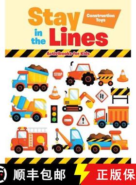 【3-4周达】Stay in the Lines: Construction Toys [9781683218142]