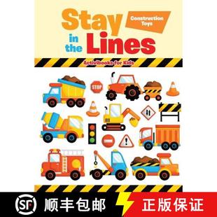 【3-4周达】Stay in the Lines: Construction Toys [9781683218142]