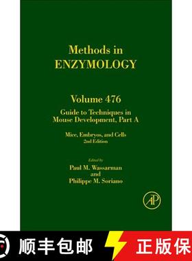 【3-4周达】Guide to Techniques in Mouse Development, Part A: Mice, Embryos, and Cells - Mice, Embryos... [9780123747754]