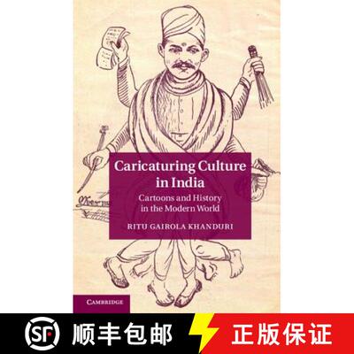 【3-4周达】Caricaturing Culture in India: Cartoons and History in the Modern World [9781107043329]