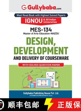 【3-4周达】Mes-134 Design, Development and Delivery of Courseware [9789355548610]