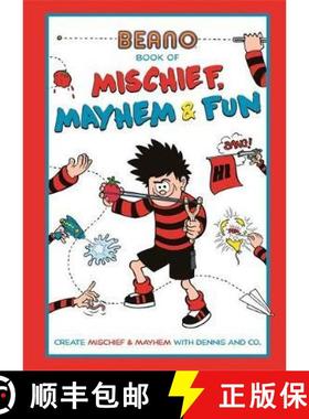 【3-4周达】Beano Book of Mischief, Mayhem and Fun [9781787411616]