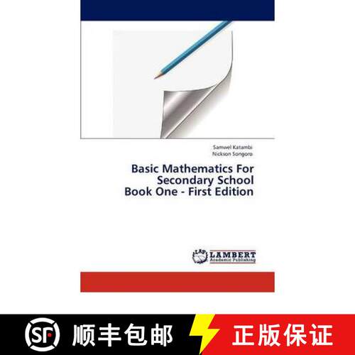 预订 Basic Mathematics for Secondary School Book One - First Edition [9783846597996]
