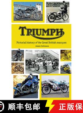 【3-4周达】Triumph:Pictorial History: Practical history of the Great British marque [9781911658580]