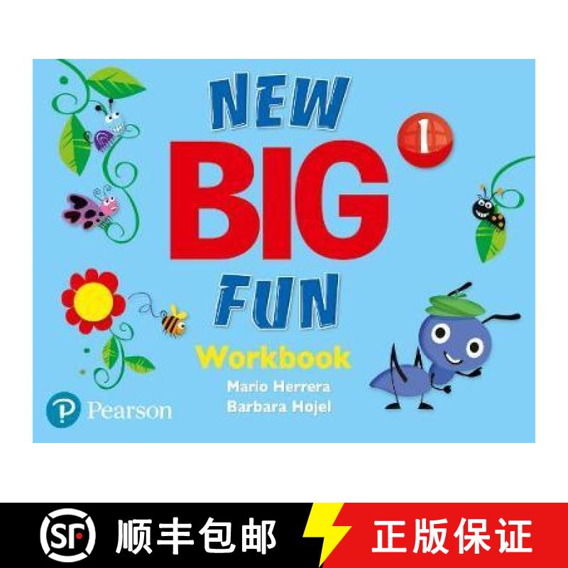 【2-3周达】Big Fun Refresh Level 1 Workbook [9781292289069]