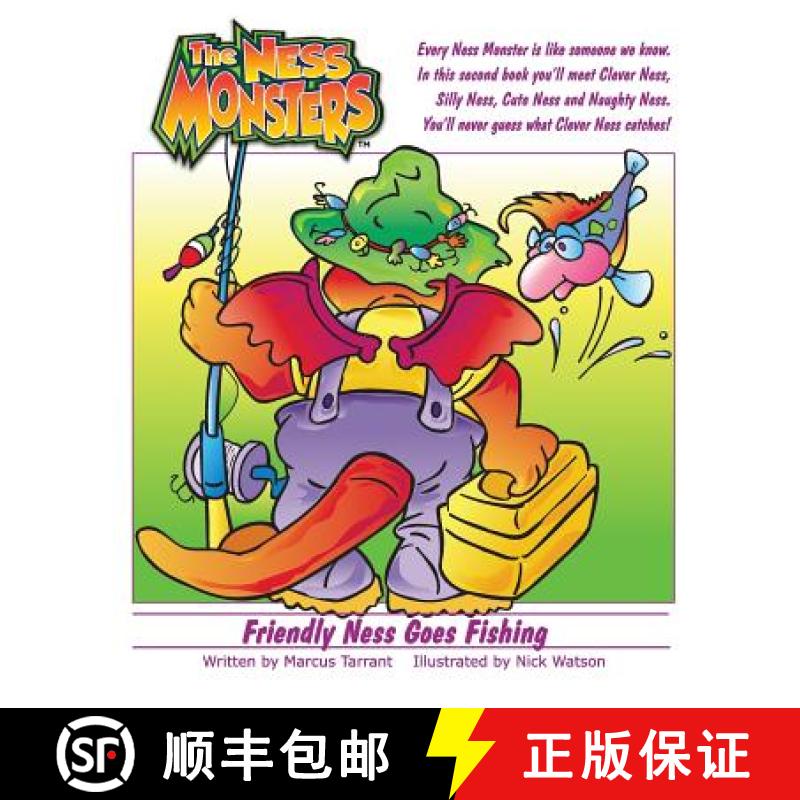 【2-3周达】Friendly Ness Goes Fishing: You'll never guess what Clever Ness catches! [9780648471820]