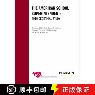 【3-4周达】精装 The American School Superintendent : 2010 Decennial Study [9781607099963]