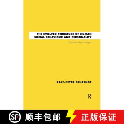 【3-4周达】The Evolved Structure of Human Social Behaviour and Personality: Psychoanalytic Insights [9780367322779]