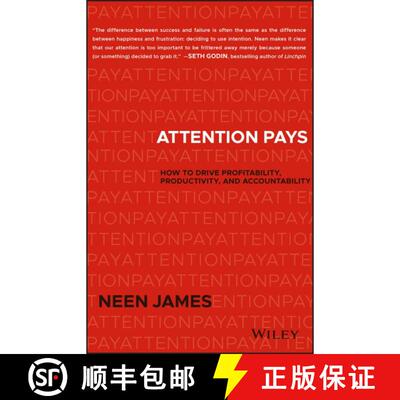【3-4周达】精装 Attention Pays: How To Drive Profitability, Productivity, And Accountability [Wiley经管] [9781119480259]