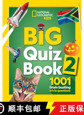 【3-4周达】Big Quiz Book 2: 1001 Brain Busting Trivia Questions [9780008619275]