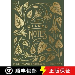 with 9781797231679 Gilded Foil Stamped 4周达 Notes Envelopes Notecards
