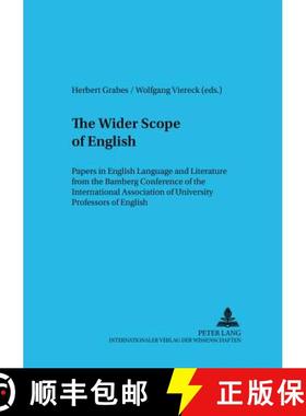 【3-4周达】Wider Scope of English: Papers in English Language and Literature from the Bamberg Confere... [9783631555095]