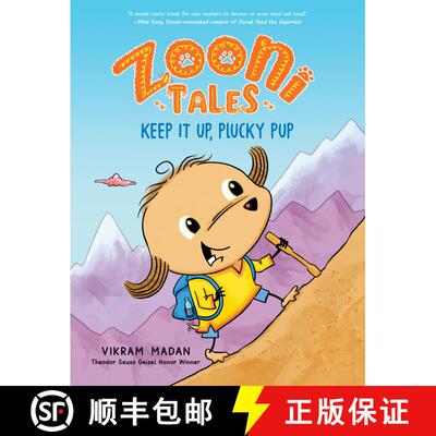 【3-4周达】精装 Zooni Tales: Keep It Up, Plucky Pup [9780823453573]