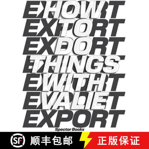 【3-4周达】How to Do Things with Valie Export [9783959058988]