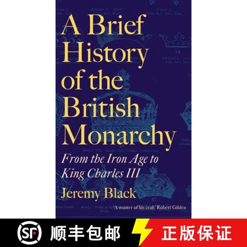 【3-4周达】精装 Brief History of the British Monarchy: From the Iron Age to King Charles III [9781472147905]
