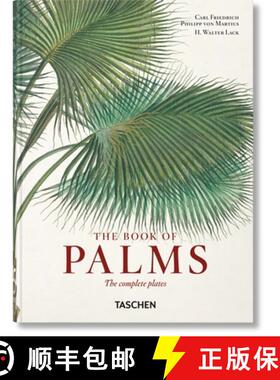 【3-4周达】Von Martius. the Book of Palms. 40th Ed. [9783836587815]