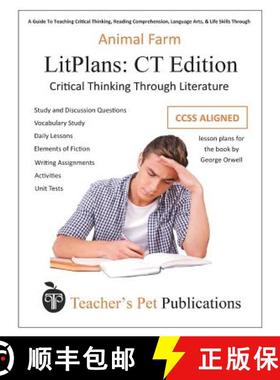 预订 Litplan CT Edition: Animal Farm [9781602497139]