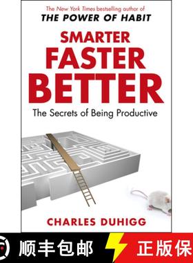 【3-4周达】Smarter Faster Better : The Secrets of Being Productive [9781847947437]