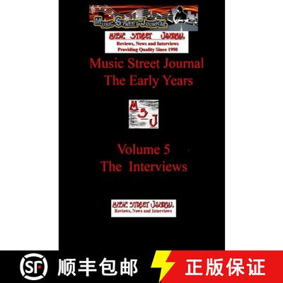 【3-4周达】Music Street Journal: The Early Years Volume 5 - The Interviews [9781365613487]