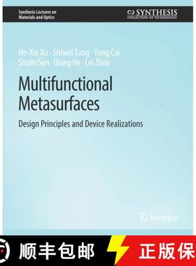 【3-4周达】Multifunctional Metasurfaces : Design Principles and Device Realizations [9783031012624]