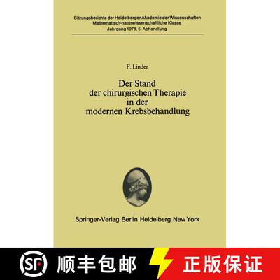 【3-4周达】Der Stand der chirurgischen Therapie in der modernen Krebsbehandlung: (vorgelegt in der Si... [9783540092742]