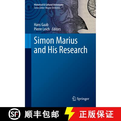 【3-4周达】精装 Simon Marius and His Research [9783319926209]
