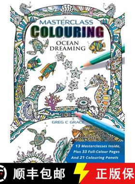 【3-4周达】Masterclass Colouring: Ocean Dreaming [9780994461933]