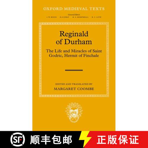 【3-4周达】精装 Reginald of Durham: The Life and Miracles of Saint Godric, Hermit of Finchale [9780199641796]