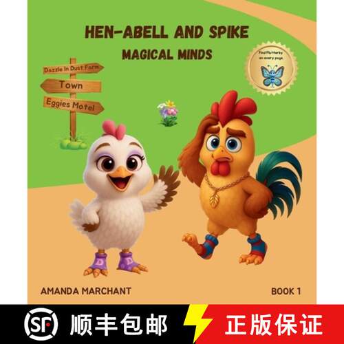 【3-4周达】精装 Hen-Abell and Spike: Magical Minds [9781764350600]