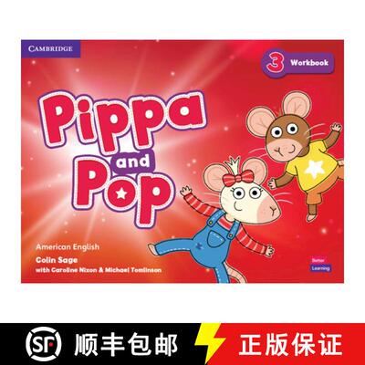 【3-4周达】Pippa and Pop Level 3 Workbook American English [9781108928663]