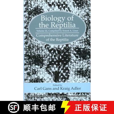 【3-4周达】Biology of the Reptilia, Volume 22 [9780916984809]