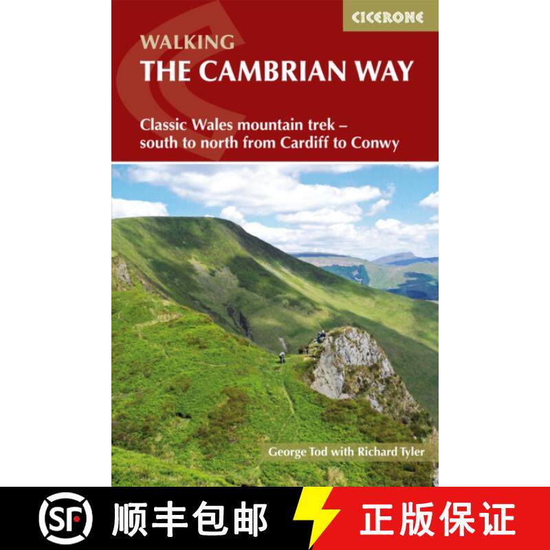 【3-4周达】Cambrian Way: Classic Wales mountain trek - south to north from Cardiff to Conwy [9781852849900]