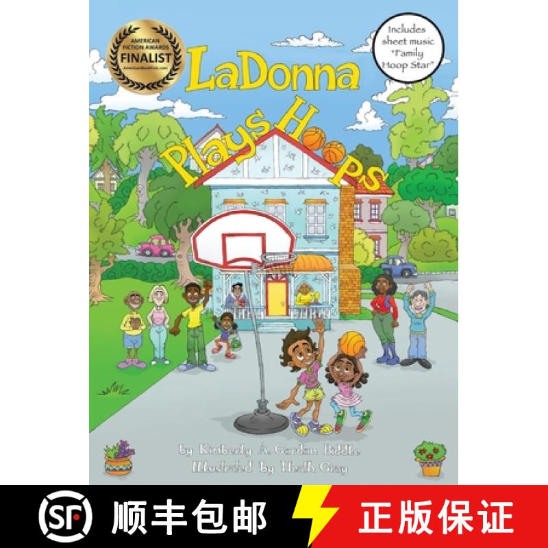 【3-4周达】LaDonna Plays Hoops Dyslexic Edition: Dyslexic Font [9781643722559]