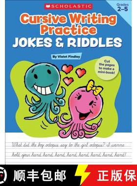 预订 Cursive Writing Practice: Jokes & Riddles [9780545227520]