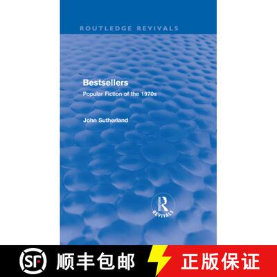 【3-4周达】Bestsellers (Routledge Revivals): Popular Fiction of the 1970s [9780415611244]