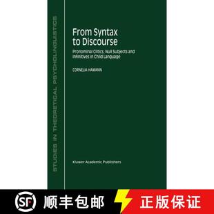 9781402004391 and From Null Lang... Child Pronominal 4周达 Clitics Discourse Infinitives Syntax Subjects