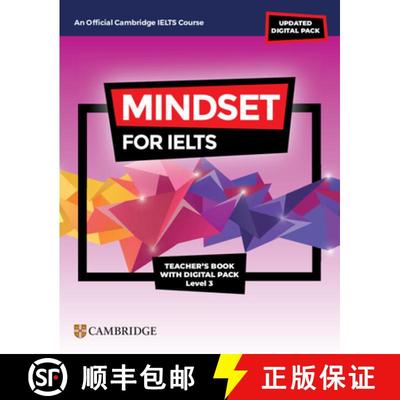 【3-4周达】Mindset for Ielts with Updated Digital Pack Level 3 Teacher's Book with Digital Pack [9781009280365]