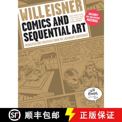 【3-4周达】Comics and Sequential Art – Principles and Practices from the Legendary Cartoonist [9780393331264]