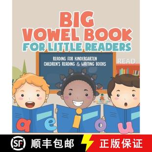 4周达 Book Vowel Little Children Kindergarten Big Reading Readers 9798869419903 Writin... for