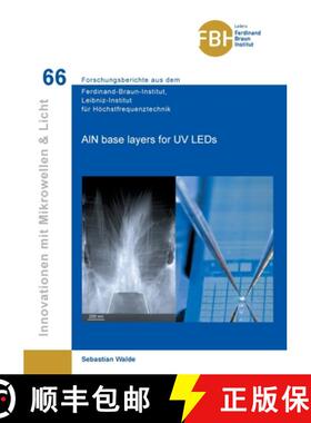 【3-4周达】AlN base layers for UV LEDs [9783736974517]
