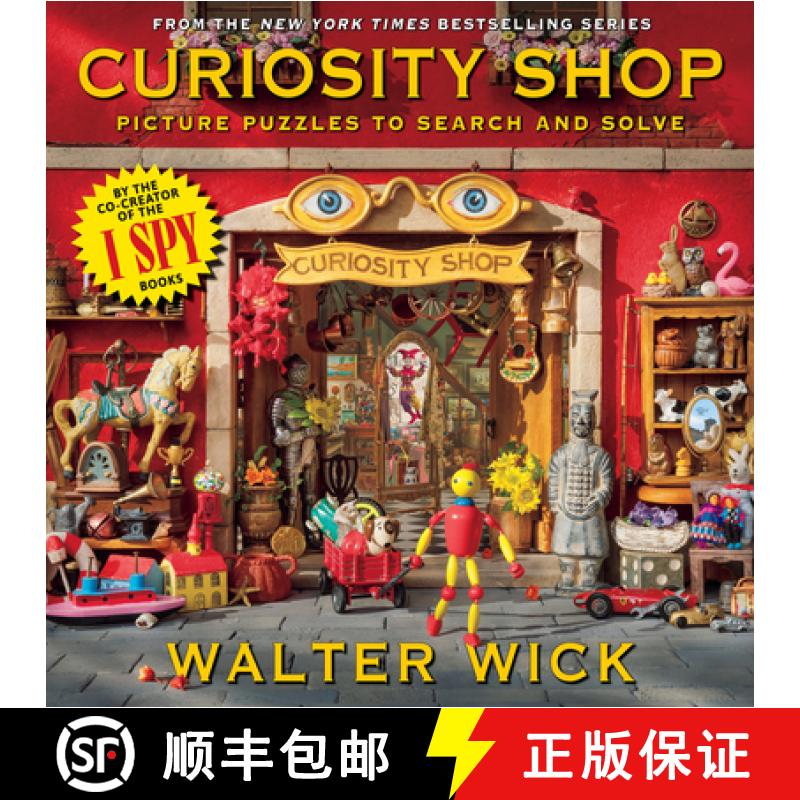 【3-4周达】Can You See What I See?: Curiosity Shop (from the Creator of I Spy) [9781339016696]