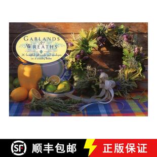 【3-4周达】Card Box of 20 Notecards and Envelopes: Garlands & Wreaths: A Delightful Pack of High-Qual... [9780754829294]