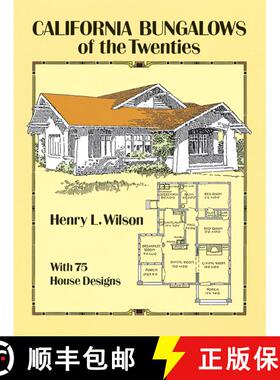 预订 California Bungalows of the Twenties [9780486275079]