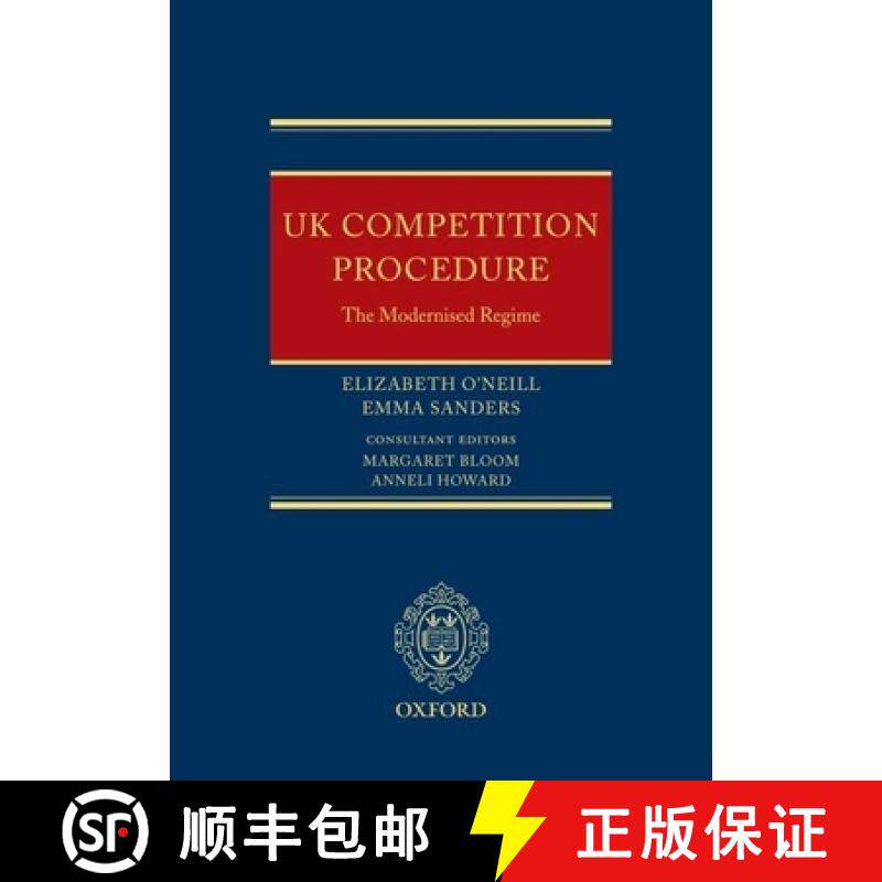 【3-4周达】UK Competition Procedure: The Modernised Regime [9780199284276]